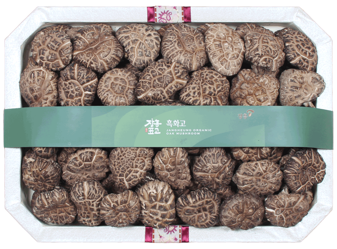 장흥표고버섯 흑화고특호(중) 700g 선물세트