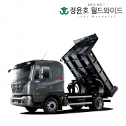 현대 파비스 23연식 덤프 트럭 프레스티지 15.5톤 단축 디젤 3인승 60개월 법인 리스 전국