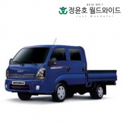기아 봉고3 23연식 트럭 더블캡 초장축 GL 디젤 6인승 48개월 법인 리스 전국