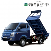 현대 포터2 덤프 리스 트럭 일체형 적재함 장축 슈퍼캡 스마트 디젤 3인승 60개월 23연식 법인 전국